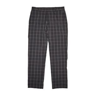 SLAZENGER NEW $65 Hydro-Dri Modern Fit Gray Check Golf Performance Pant Men's 34